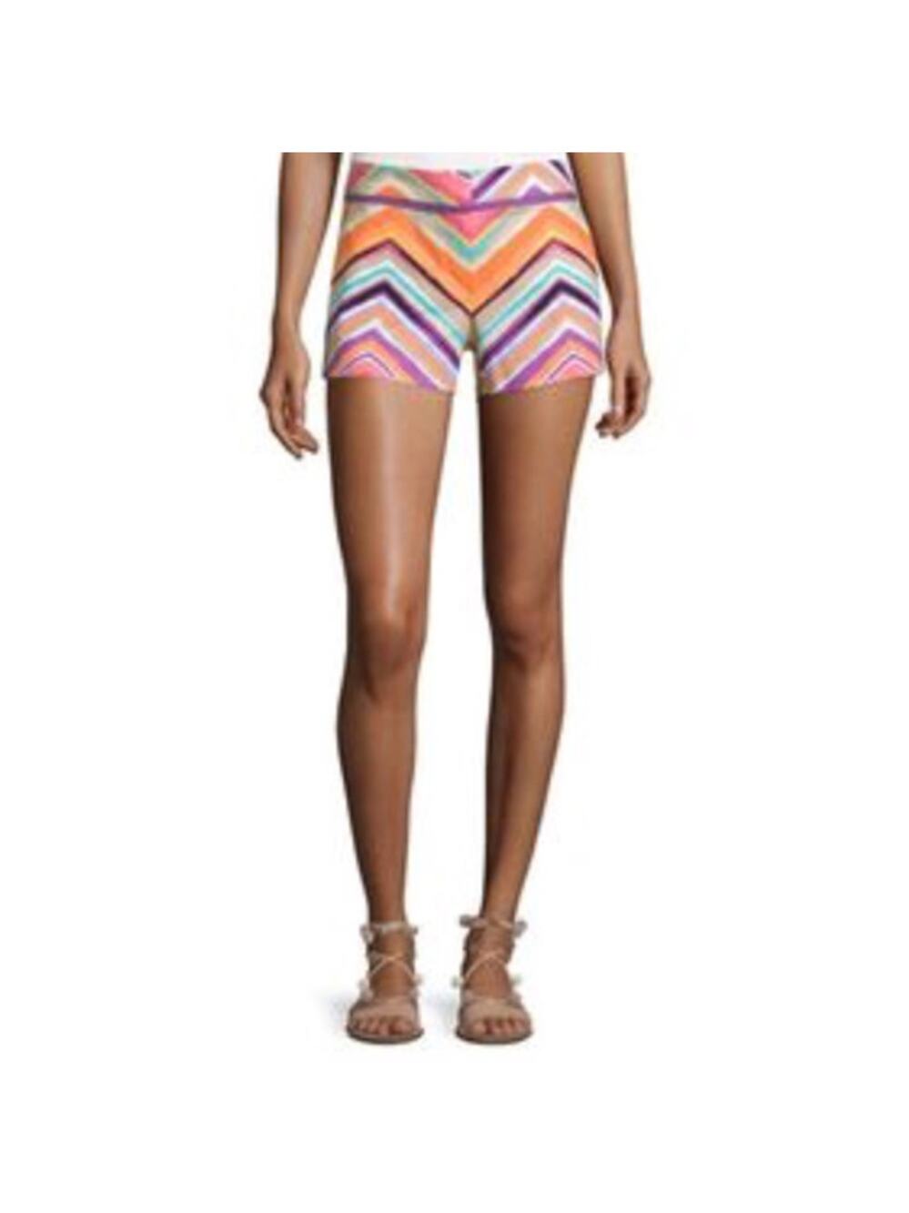 TRINA TURK Stripe Corbin 2 Chevron 4" Shorts | 4